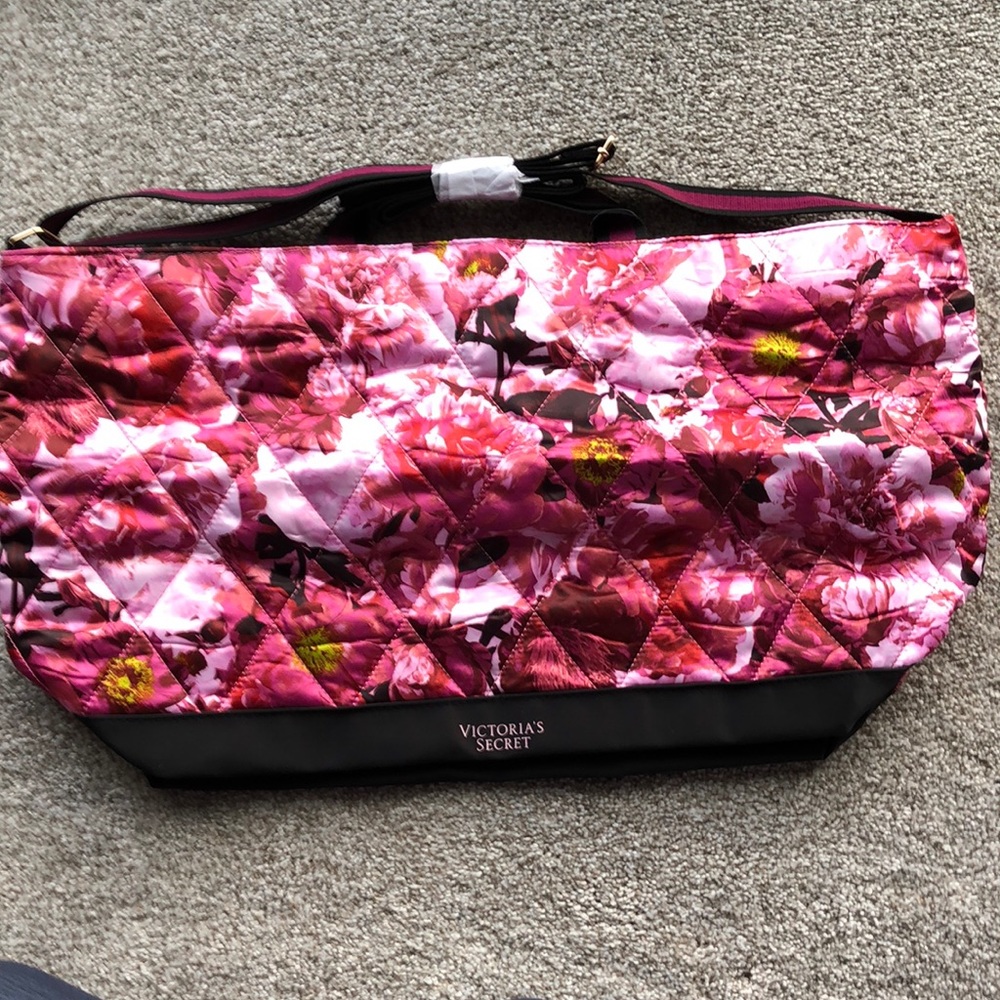 Victoria’s Secret Pink Floral Shoulder Bag